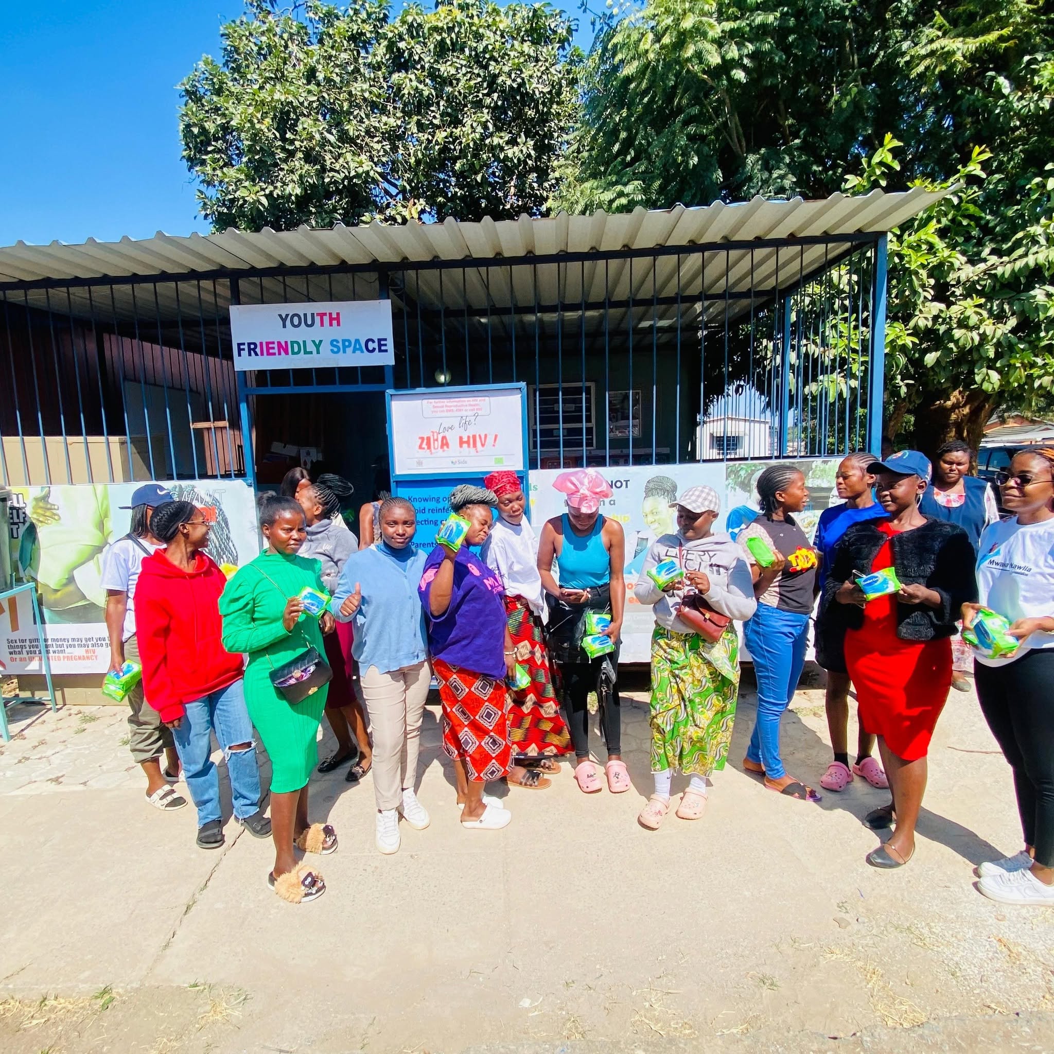 Menstrual Hygiene Day with adolescents in Lusaka