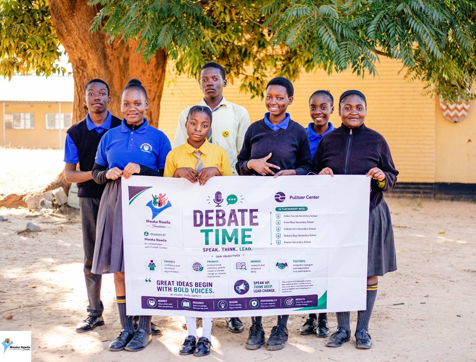 River Rain Secondary School debate session