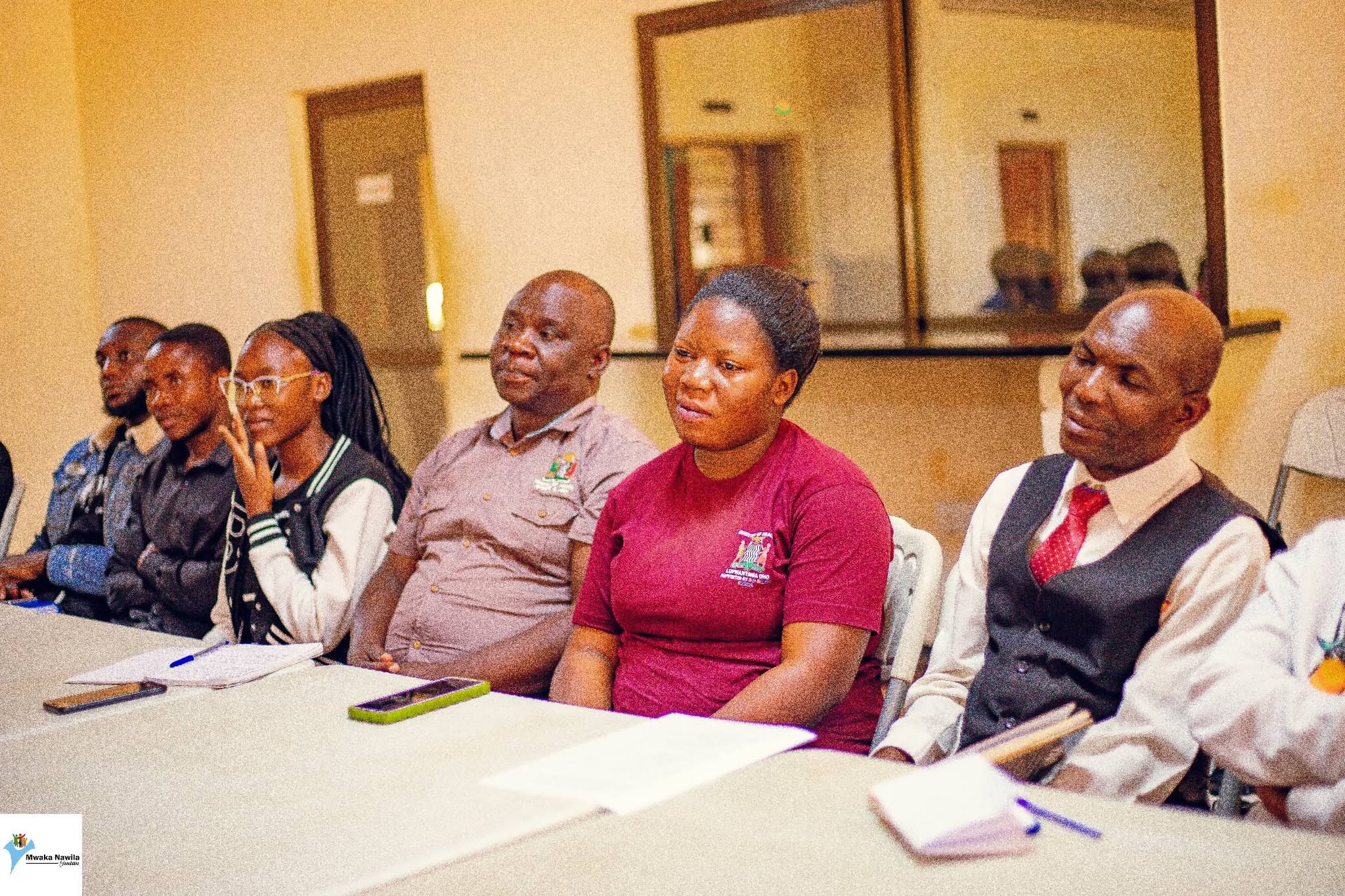 Lufwanyama team stakeholders meeting on Teenage Pregnancy